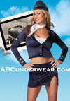 Sexy Flight Attendant Costume-Coquette-ABC Underwear