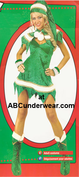 Sexy Green Elf Costume