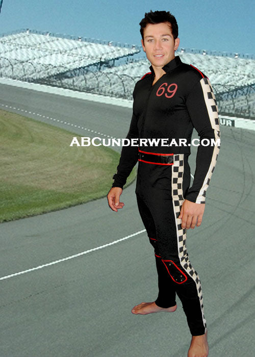 Sexy Male Race Car Driver Costume -CLOSEOUT