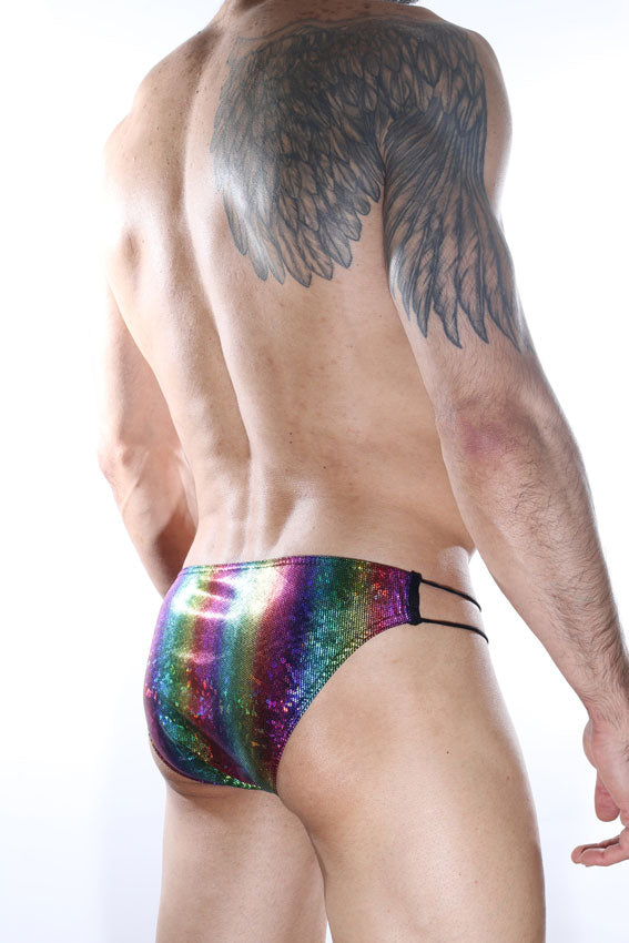 Sexy Mens Rainbow Side String Bikini - BLOWOUT SALE!