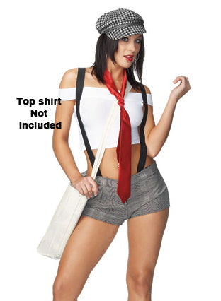 Sexy Newspaper Girl Costume - Clearance Fantasy Costume