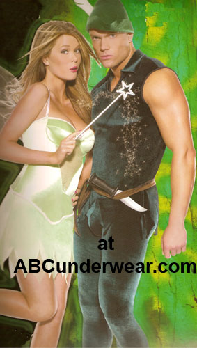 Sexy Peter Elf Costume L-XL