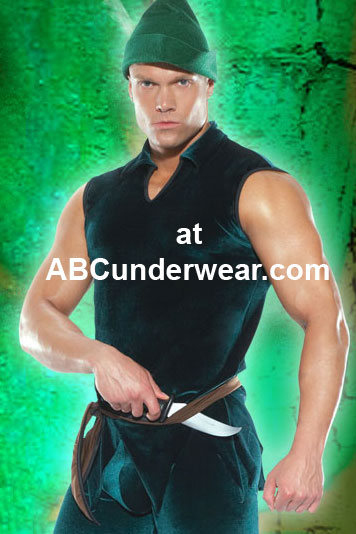 Sexy Peter Elf Costume L-XL