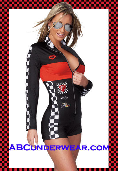 Sexy Racer Girl Costume-ABC Underwear-ABC Underwear