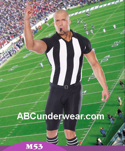 Sexy Referee Costume - ABC Underwear Sexy Referee Costume - ABC Underwear