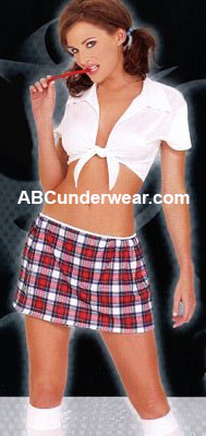 Sexy School Girl Costume