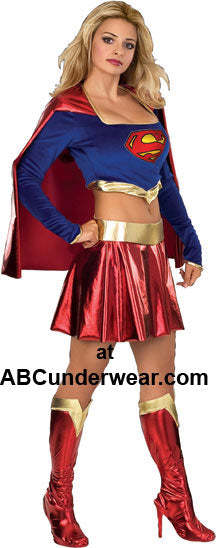 Sexy Supergirl Costume Abc Underwear 4421