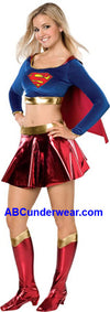 Sexy Supergirl Teen Costume-ABC Underwear-ABC Underwear