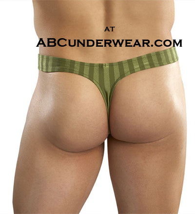 Shadow Thong - A Stylish and Alluring Addition to Your Intimate Apparel Collection-Male Power-ABC Underwear