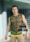 Sheer Camo Muscle Shirt-ABC Underwear-ABC Underwear