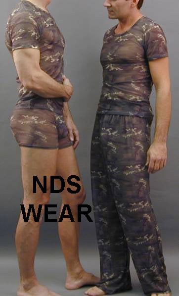 Sheer Camo T-Shirt - Clearance Small