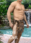 Sheer Mini Cheetah Sarong Wrap-NDS Wear-ABC Underwear