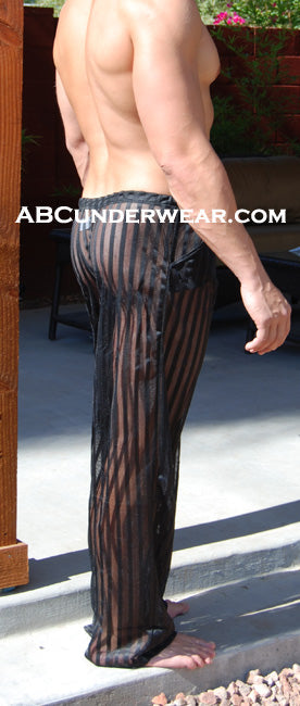 Sheer Stripe Pant-ABCunderwear.com-ABC Underwear