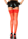 Sheer Thigh Hi With Lace-Music Legs-ABC Underwear