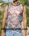 Sheer Waves Muscle Shirt-ABC Underwear-ABC Underwear
