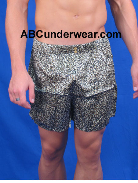 Silk Elmwood Leapard Boxer Clearance