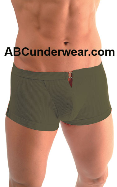 Silver Ring Biker Short