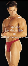 Sleek and Sensual Thong for the Modern Shopper-Magic Silk-ABC Underwear