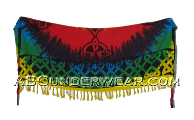 Small Tie Dye Celtic Sarong