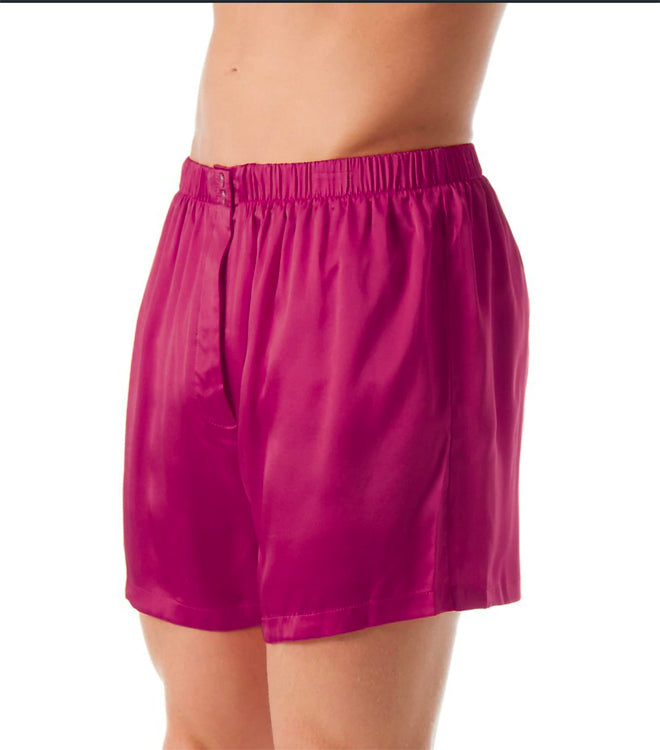 Solid Men's Silk Boxers - Closeout