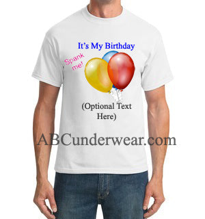 Spank Me It's My Birthday T-Shirt Unisex