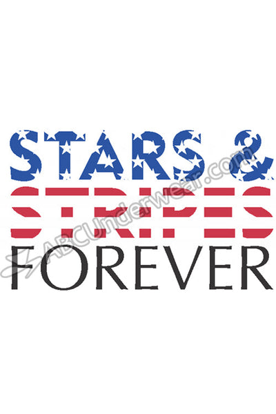 Stars & Stripes Forever Ribbed Tank