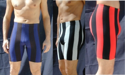 Stripe Bike Short