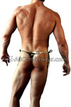 Stylish Brown Camo Tie Side Thong for Fashion-forward Individuals-NDS Wear-ABC Underwear