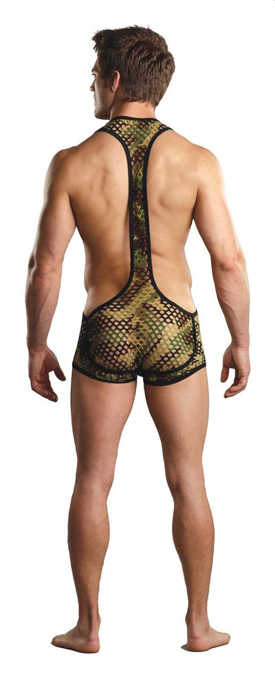 Stylish Camouflage Net Sling Shorts for a Fashionable Appeal