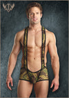 Stylish Camouflage Net Sling Shorts for a Fashionable Appeal-Male Power-ABC Underwear