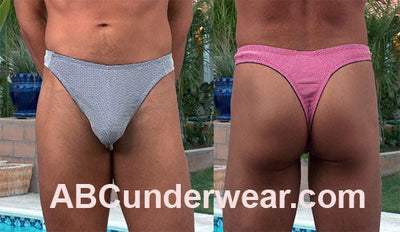 Stylish Micro-Dot Men's Thong: Elevate Your Underwear Game