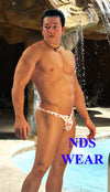 Stylish Polka Dot Men's Thong for the Fashion-forward Gentleman-NDS Wear-ABC Underwear