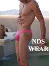 Stylish and Bold Men's Pink Thong for the Fashion-Forward Gentleman-nds wear-ABC Underwear