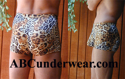 Stylish and Functional Cheetah Midcut Swimsuit for the Fashion-forward Swimwear Enthusiast