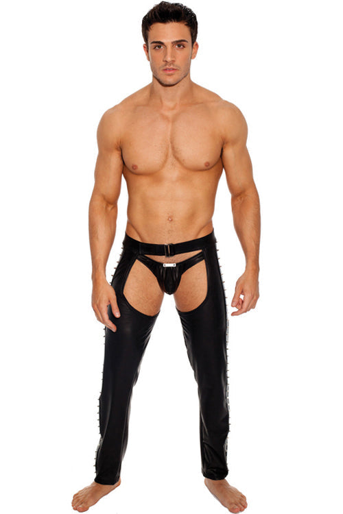 Gregg Homme Spike Studded Men's Assless Chaps - Kinky Rockstar Style - ABC  Underwear