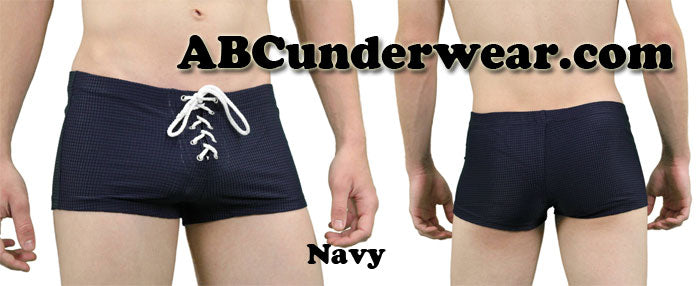 Ted Lace-Up Mens Shorts by Jocko -Closeout Swim