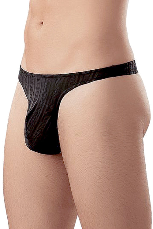 Textured Men's Thong Underwear with a Sensual Touch