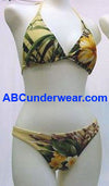 Triangle Tropical Floral Bikini-ABC Underwear-ABC Underwear