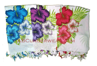 Tropical Floral Sarong