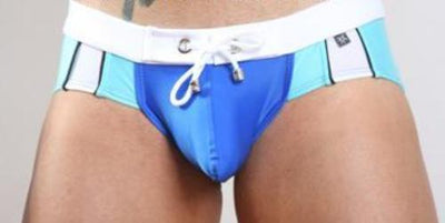 Tulio Piping Panel Pouch Bikini Men's Swimsuit