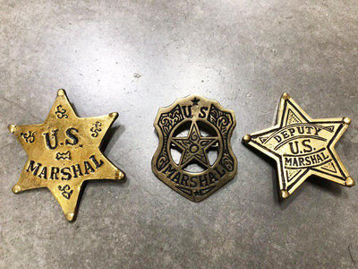 US Marshal Sheriff or Deputy US Marshall Badge