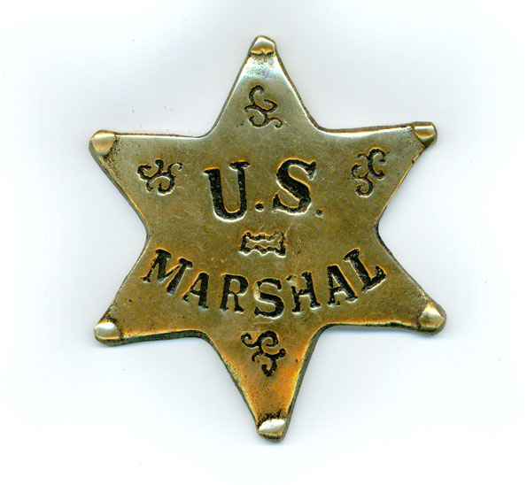 US Marshal Sheriff or Deputy US Marshall Badge