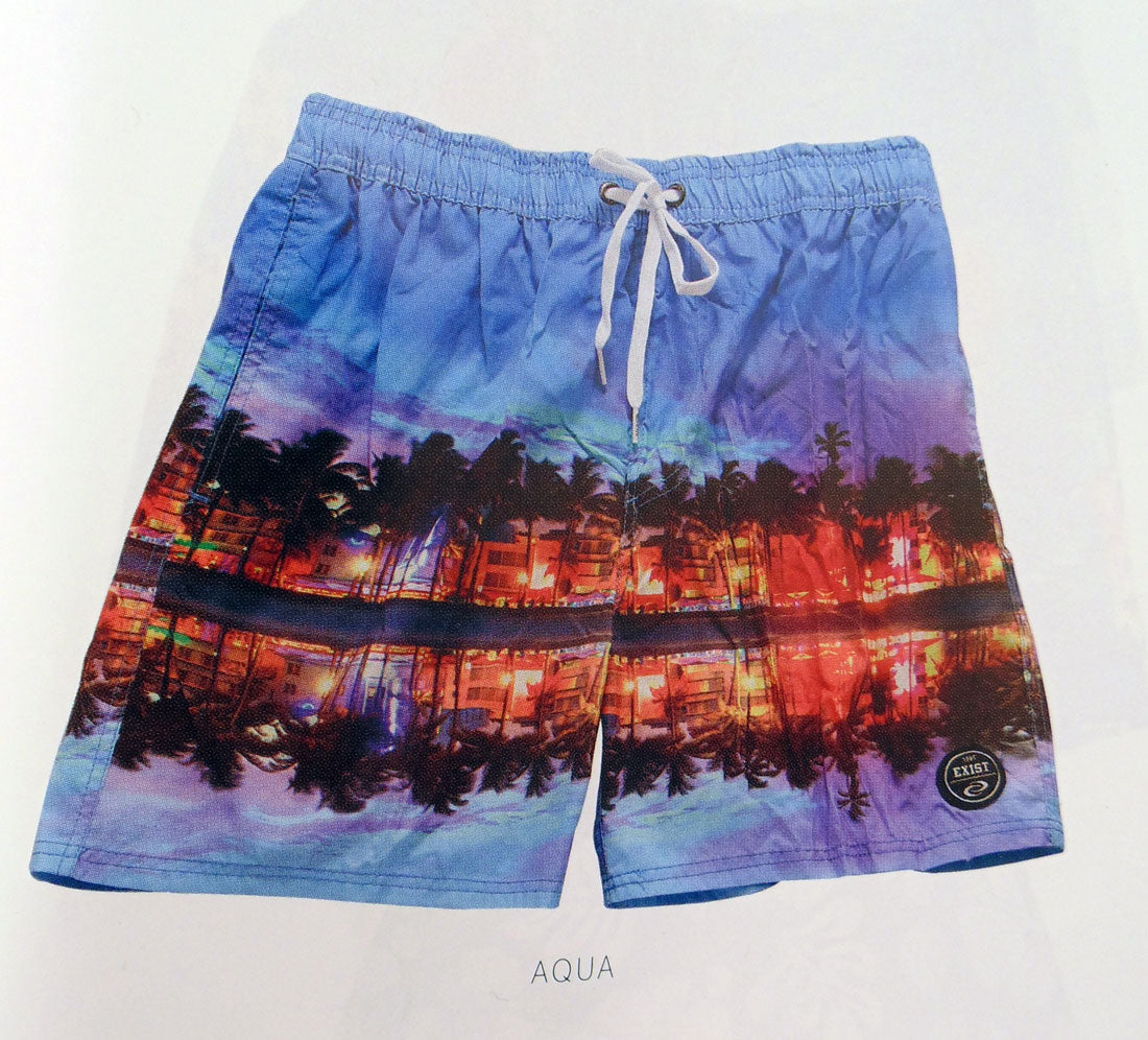 Vacation Island Retreat Mens Swim Short