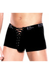 Velvet Lace Up Boxer Brief-Zakk-ABC Underwear