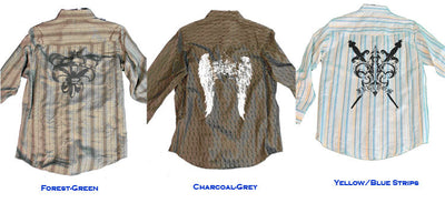 Vintage Long Sleeve Dress Shirt - Clearance-Vinatage-ABC Underwear