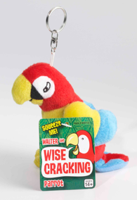 Walter The Wisecrack Parrot Keychain-forum novelties-ABC Underwear