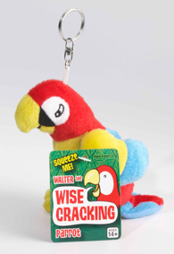 Walter The Wisecrack Parrot Keychain