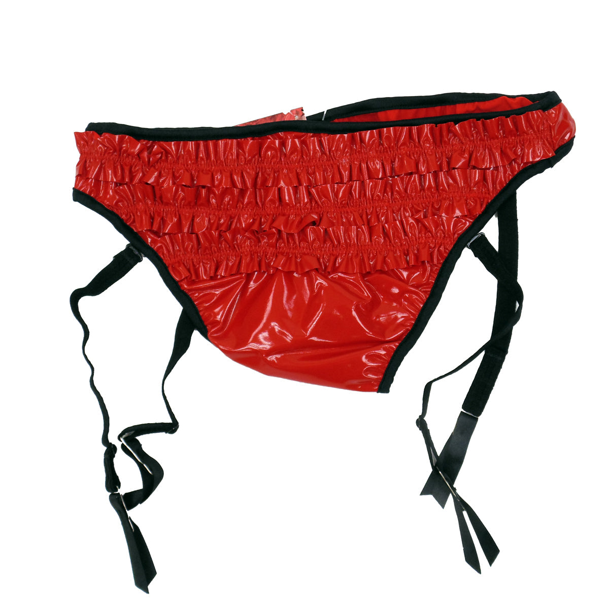 Wetlook Ruffle Bum Panty