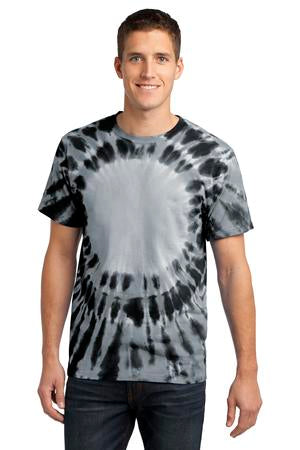 Window Tie Dye T-shirt Black Unisex