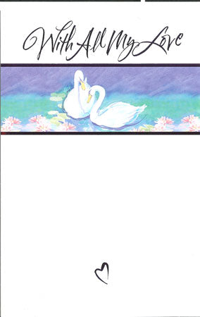 With All My Love - Valentines Card